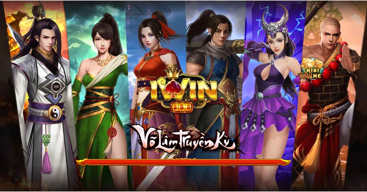 Slot game Võ Lâm Truyền Kỳ tại cổng game Iwin